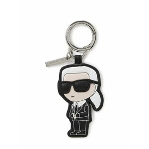 Karl Lagerfeld Kulcstartók 'Ikonik' krém / fekete / fehér kép