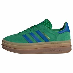 ADIDAS ORIGINALS Rövid szárú sportcipők 'Gazelle Bold' kék / arany / zöld kép