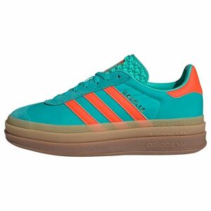 ADIDAS ORIGINALS Rövid szárú sportcipők 'Gazelle Bold' türkiz / arany / narancs kép