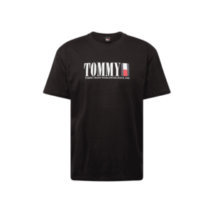 Tommy Jeans Póló tengerészkék / piros / fekete / fehér kép