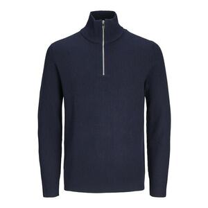 JACK & JONES Pulóver 'JJEPerfect' tengerészkék kép