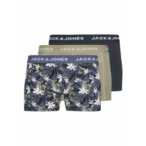 JACK & JONES Boxeralsók 'JACMASON' tengerészkék / opál / pasztellzöld / fehér kép