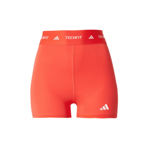 ADIDAS PERFORMANCE Sportnadrágok narancsvörös / fehér kép