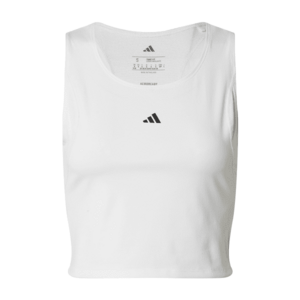 ADIDAS PERFORMANCE Sport top fekete / fehér kép