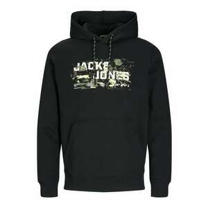 JACK & JONES Tréning póló olíva / narancs / fekete / fehér kép