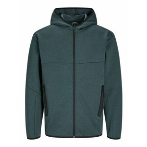 JACK & JONES Tréning dzseki 'Fusion' ciánkék / fekete kép