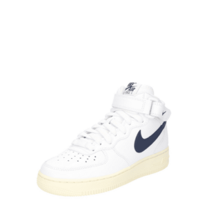 Nike Sportswear Magas szárú sportcipők 'Air Force 1 07' tengerészkék / fehér kép