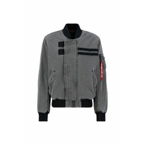 ALPHA INDUSTRIES Átmeneti dzseki 'MA-1 Combat' szürke / vérvörös / fekete / fehér kép