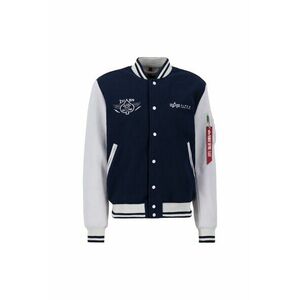 ALPHA INDUSTRIES Átmeneti dzseki tengerészkék / fehér kép