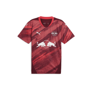 PUMA Mezek 'RB Leipzig 24/25' borvörös / rikító piros / pasztellpiros / fehér kép