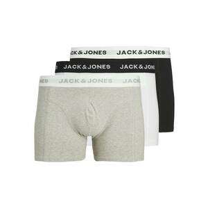 JACK & JONES Boxeralsók greige / fekete / fehér kép