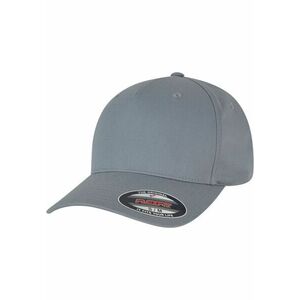 Flexfit Sapkák '5 Panel' szürke / világosszürke / tűzpiros kép