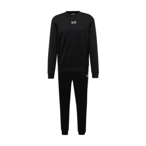 EA7 Emporio Armani Jogging ruhák fekete / fehér kép