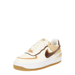 Nike Sportswear Rövid szárú sportcipők 'AF1 SHADOW' elefántcsont / karamell / mokka / sötét barna kép