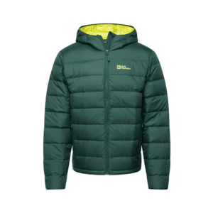 JACK WOLFSKIN Kültéri kabátok 'ATHER' neonsárga / sötétzöld kép