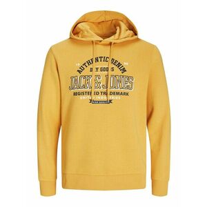 JACK & JONES Tréning póló tengerészkék / sáfrány / fehér kép