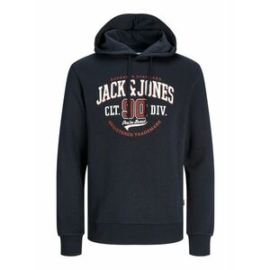 Jack & Jones Plus Tréning póló tengerészkék / rozsdavörös / fehér kép