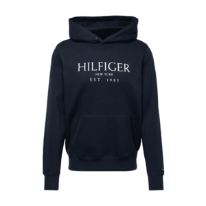 TOMMY HILFIGER Tréning póló tengerészkék / fehér kép