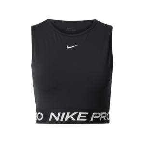 NIKE Sport top 'PRO 365' fekete / fehér kép