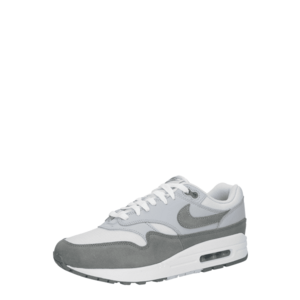 Nike Sportswear Rövid szárú sportcipők 'AIR MAX 1' szürke / sötétszürke / fehér kép