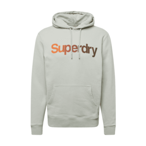 Superdry Tréning póló világosszürke / narancs kép