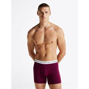 TOMMY HILFIGER Boxeralsók kék / burgundi vörös / fekete / fehér kép