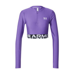 UNDER ARMOUR Funkcionális felső 'HeatGear' lila / fekete / fehér kép