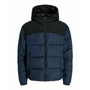 JACK & JONES Téli dzseki 'JJMOON' tengerészkék / fekete kép