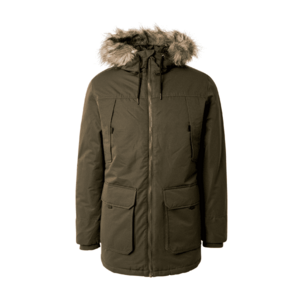 JACK & JONES Téli parka 'JJEConstruct' világosbarna / olíva kép