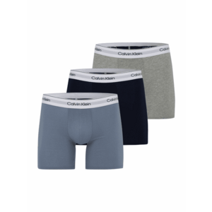 Calvin Klein Underwear Boxeralsók kék / világoskék / szürke melír / fehér kép