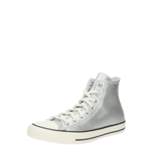 CONVERSE Magas szárú sportcipők 'CHUCK TAYLOR ALL STAR' ezüst / fehér kép