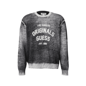 GUESS Originals Pulóver fekete / fehér kép