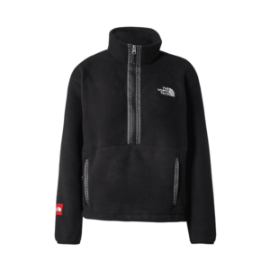 THE NORTH FACE Pulóver 'FLEESKI' fekete / piszkosfehér kép