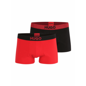 HUGO Boxeralsók piros / piros mix / fekete kép