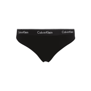 Calvin Klein Underwear Plus String bugyik fekete / fehér kép