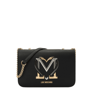 Love Moschino Válltáska arany / fekete / ezüst kép