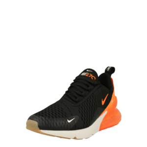 Nike Sportswear Rövid szárú sportcipők 'Air Max 270' narancs / fekete / fehér kép