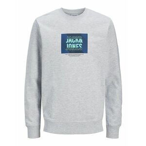 JACK & JONES Tréning póló 'JJHUDSON' türkiz / sötétkék / fekete / fehér melír kép