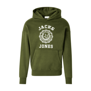 JACK & JONES Tréning póló 'JJVICTO' olíva / fehér kép