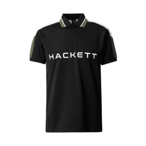 Hackett London Póló olíva / fekete / fehér kép