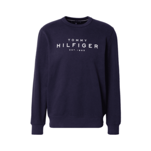 TOMMY HILFIGER Tréning póló fekete / fehér kép