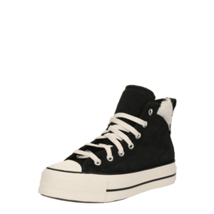 CONVERSE Magas szárú sportcipők 'CHUCK TAYLOR ALL STAR' fekete / természetes fehér kép