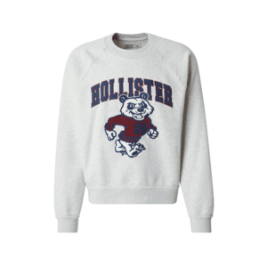 HOLLISTER Tréning póló tengerészkék / világosszürke / merlot kép