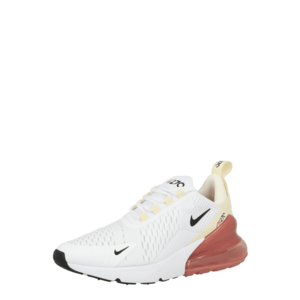 Nike Sportswear Rövid szárú sportcipők 'Air Max 270' világos sárga / fekete / fehér kép