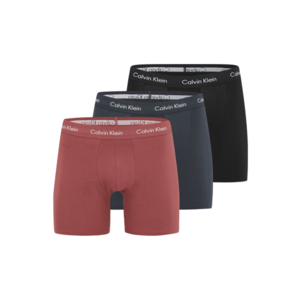 Calvin Klein Underwear Boxeralsók tengerészkék / burgundi vörös / fekete / fehér kép