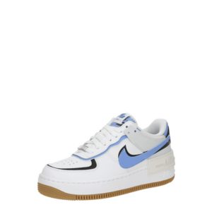 Nike Sportswear Rövid szárú sportcipők 'AF1 SHADOW' kék farmer / fekete / fehér kép