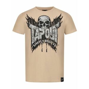 Tapout Póló 'CRESTON' homok / világosszürke / fekete kép