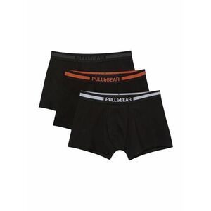 Pull&Bear Boxeralsók sár színek / homár / fekete / fehér kép