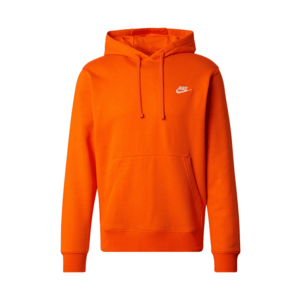 Nike Sportswear Tréning póló 'Club Fleece' narancs / fehér kép