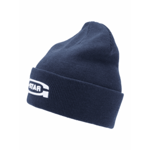 G-STAR Sapka 'Originals Aw Long Beanie' tengerészkék / fehér kép